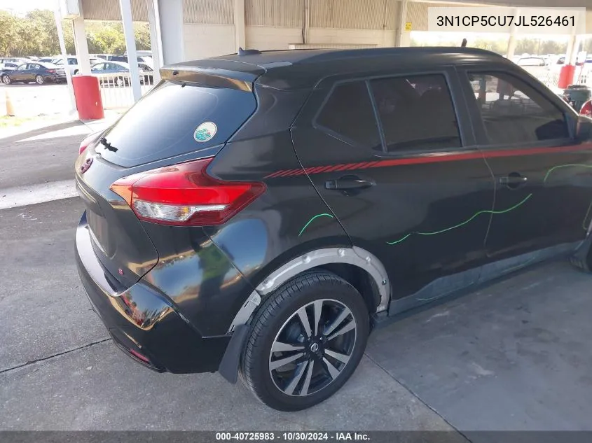 2018 Nissan Kicks Sv VIN: 3N1CP5CU7JL526461 Lot: 40725983