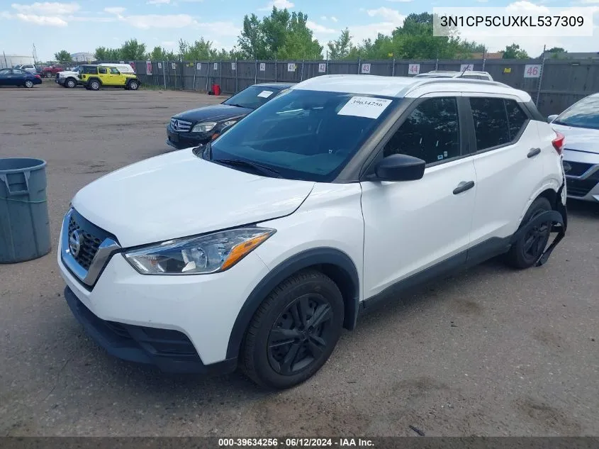 3N1CP5CUXKL537309 2019 Nissan Kicks S