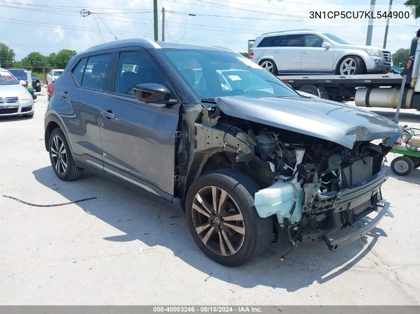 2019 Nissan Kicks Sr VIN: 3N1CP5CU7KL544900 Lot: 40083246