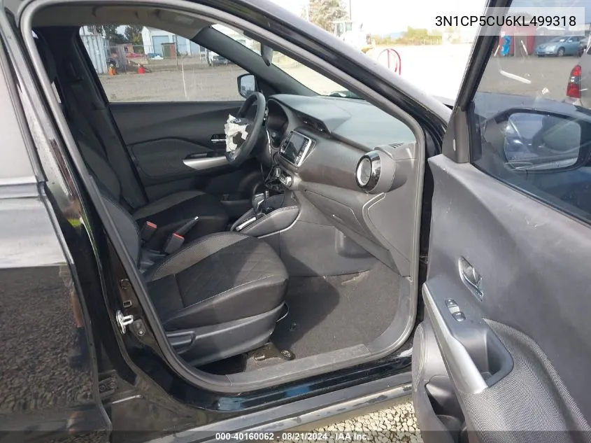 3N1CP5CU6KL499318 2019 Nissan Kicks Sv