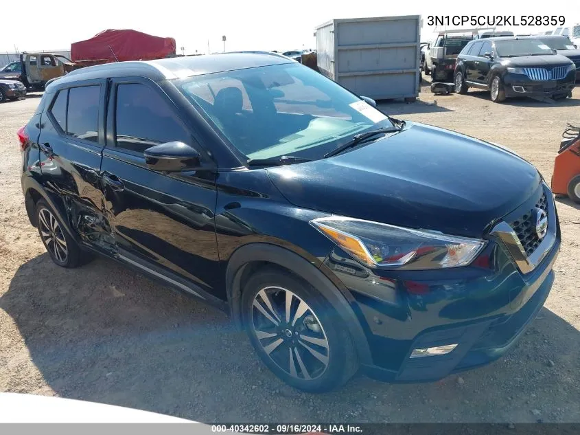 2019 Nissan Kicks Sr VIN: 3N1CP5CU2KL528359 Lot: 40342602