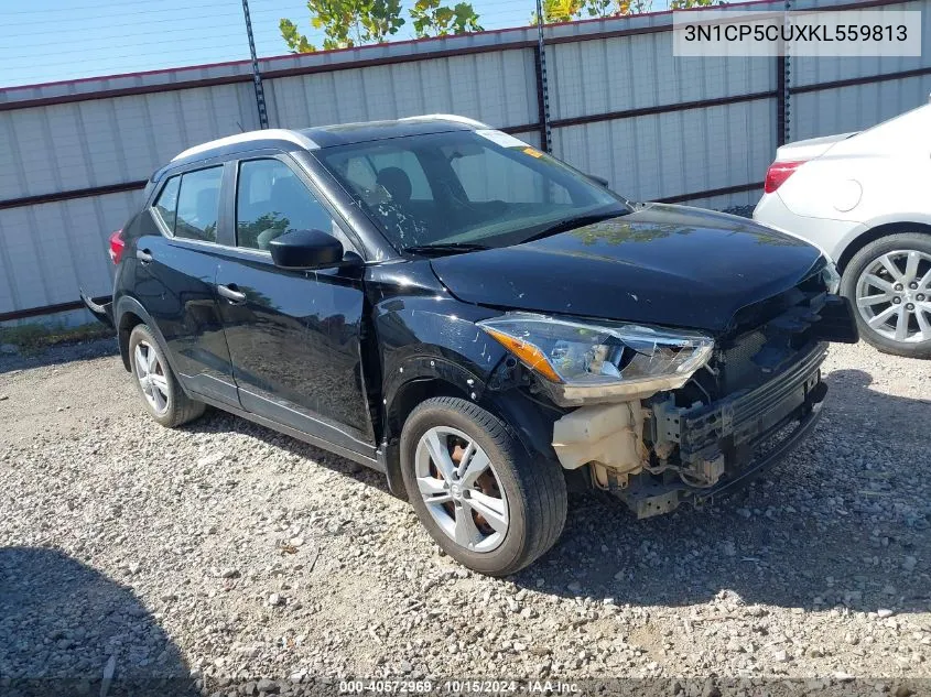 2019 Nissan Kicks S VIN: 3N1CP5CUXKL559813 Lot: 40572969