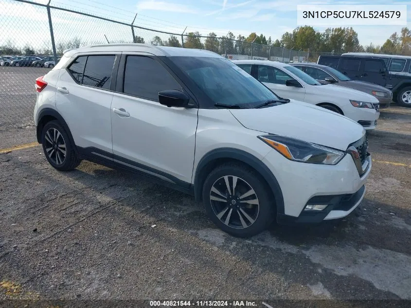 3N1CP5CU7KL524579 2019 Nissan Kicks Sr