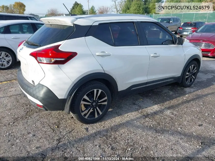 3N1CP5CU7KL524579 2019 Nissan Kicks Sr