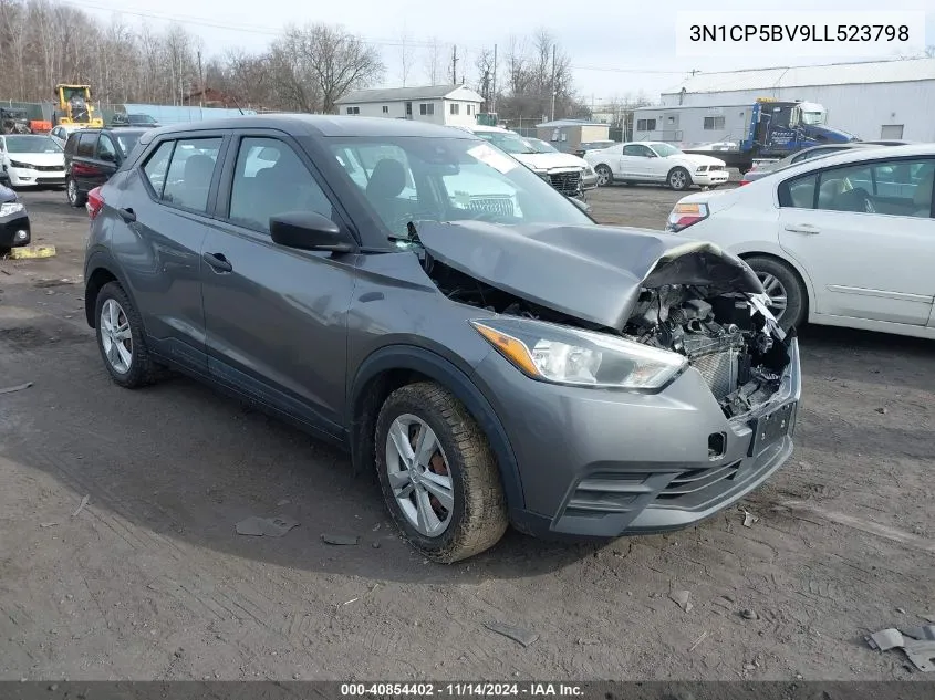 3N1CP5BV9LL523798 2020 Nissan Kicks S Xtronic Cvt