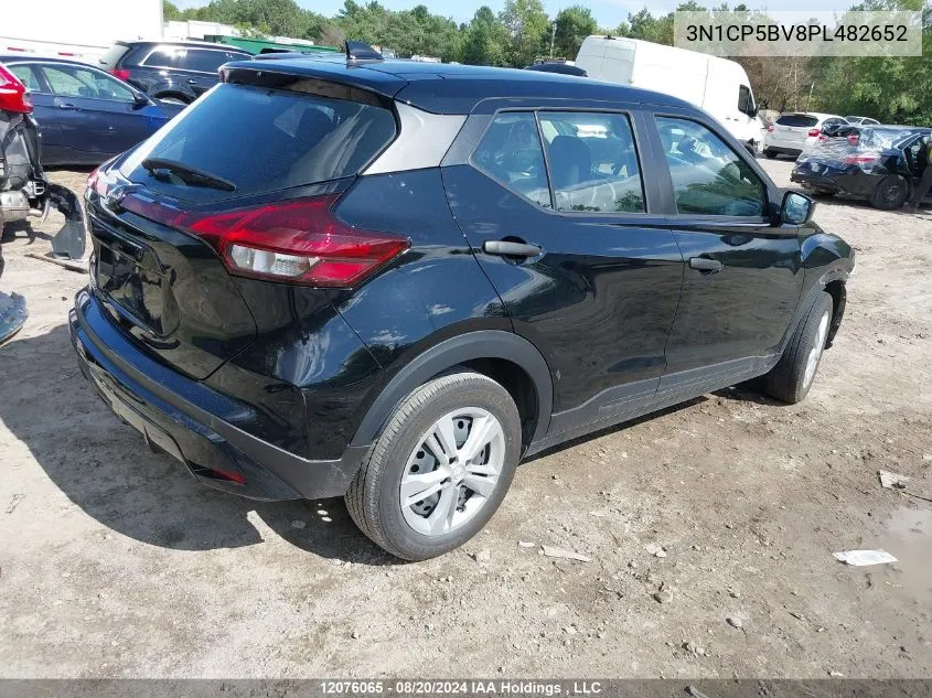 2023 Nissan Kicks S VIN: 3N1CP5BV8PL482652 Lot: 12076065