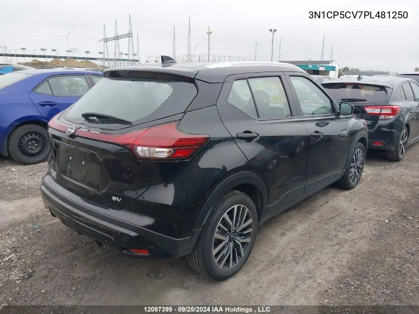 2023 Nissan Kicks Sv VIN: 3N1CP5CV7PL481250 Lot: 12087399