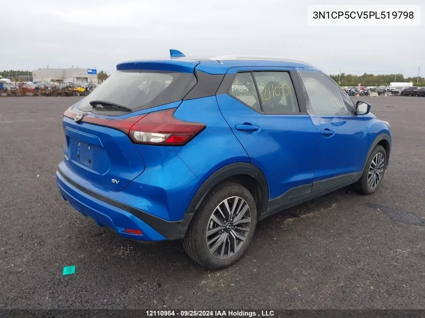 2023 Nissan Kicks VIN: 3N1CP5CV5PL519798 Lot: 12110954