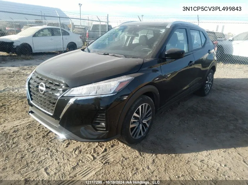 3N1CP5CV3PL499843 2023 Nissan Kicks Sv