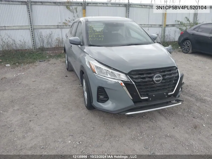 2023 Nissan Kicks VIN: 3N1CP5BV4PL520104 Lot: 12135986