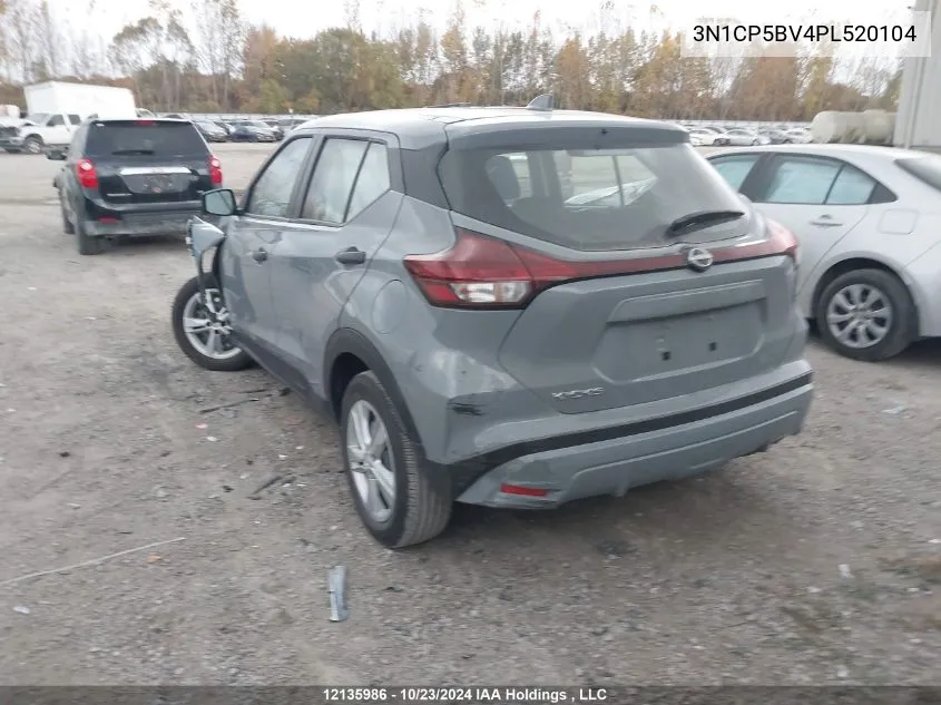 2023 Nissan Kicks VIN: 3N1CP5BV4PL520104 Lot: 12135986