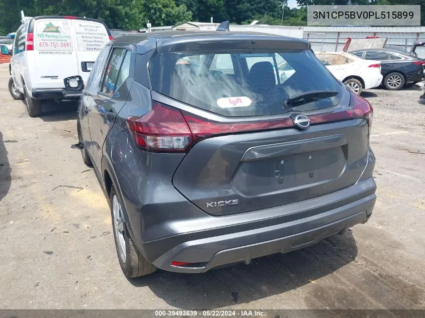 2023 Nissan Kicks S Xtronic Cvt VIN: 3N1CP5BV0PL515899 Lot: 39493639