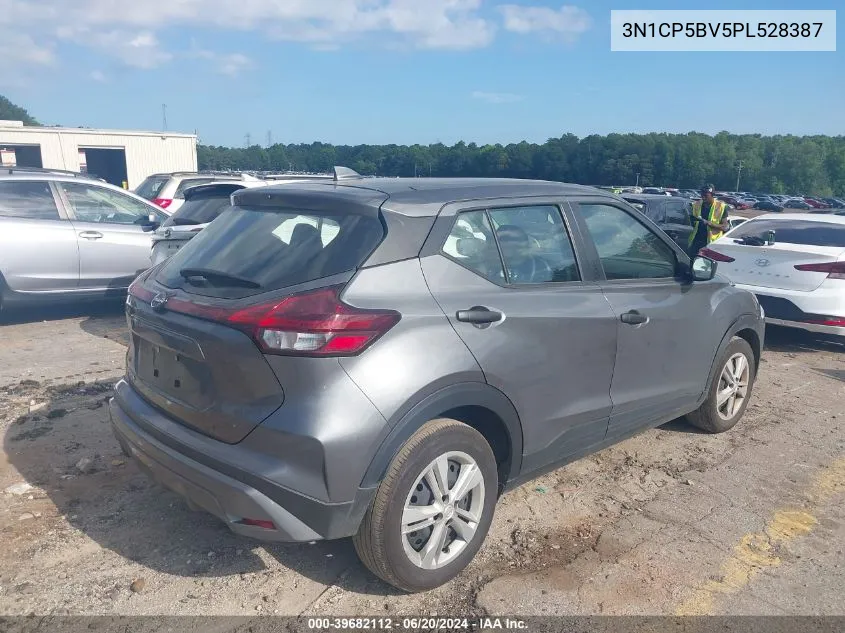 2023 Nissan Kicks S Xtronic Cvt VIN: 3N1CP5BV5PL528387 Lot: 39682112