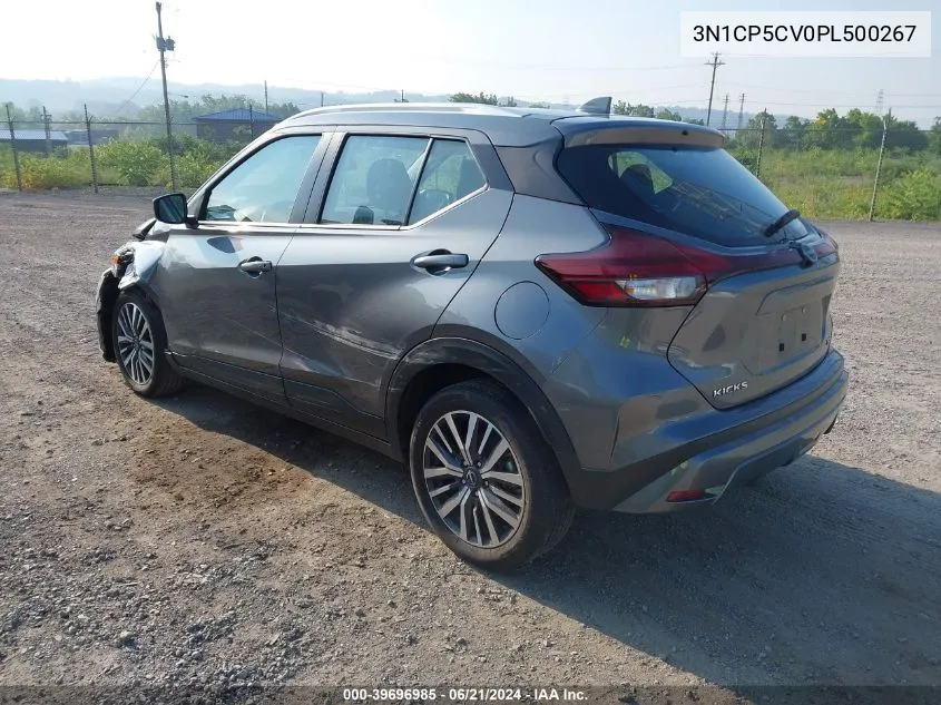 2023 Nissan Kicks Sv Xtronic Cvt VIN: 3N1CP5CV0PL500267 Lot: 39696985