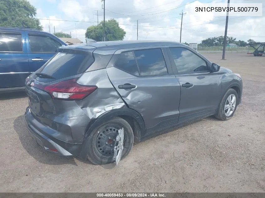 2023 Nissan Kicks S Xtronic Cvt VIN: 3N1CP5BV3PL500779 Lot: 40059453