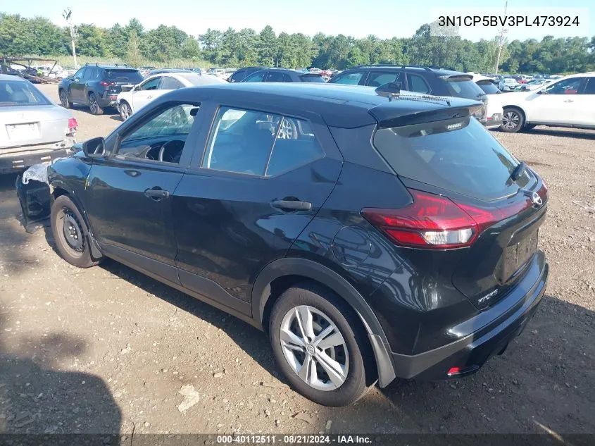 2023 Nissan Kicks S Xtronic Cvt VIN: 3N1CP5BV3PL473924 Lot: 40112511