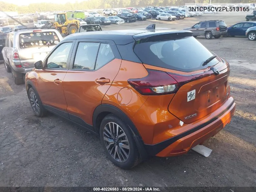 2023 Nissan Kicks Sv Xtronic Cvt VIN: 3N1CP5CV2PL513165 Lot: 40226583