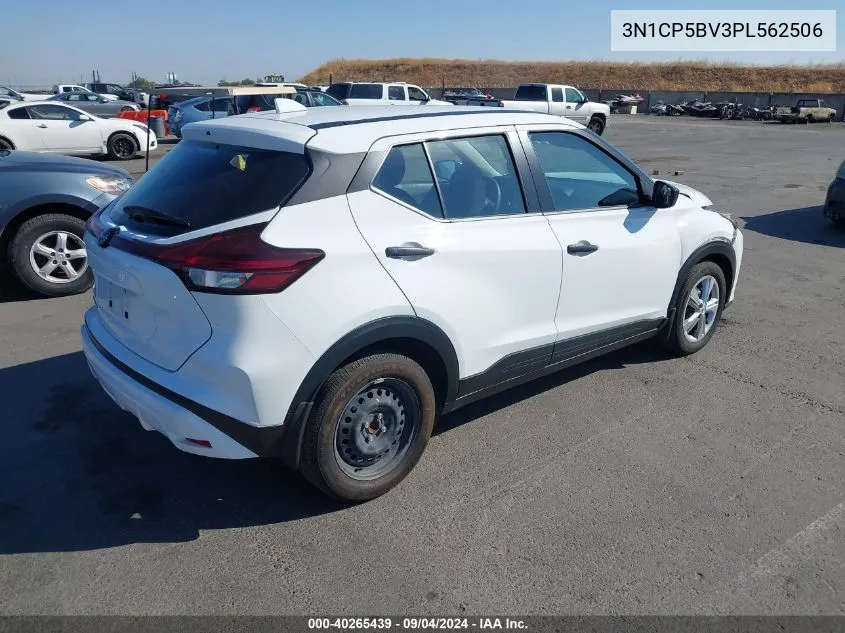 2023 Nissan Kicks S VIN: 3N1CP5BV3PL562506 Lot: 40265439