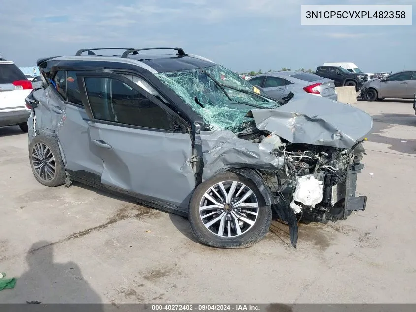 2023 Nissan Kicks Sv Xtronic Cvt VIN: 3N1CP5CVXPL482358 Lot: 40272402