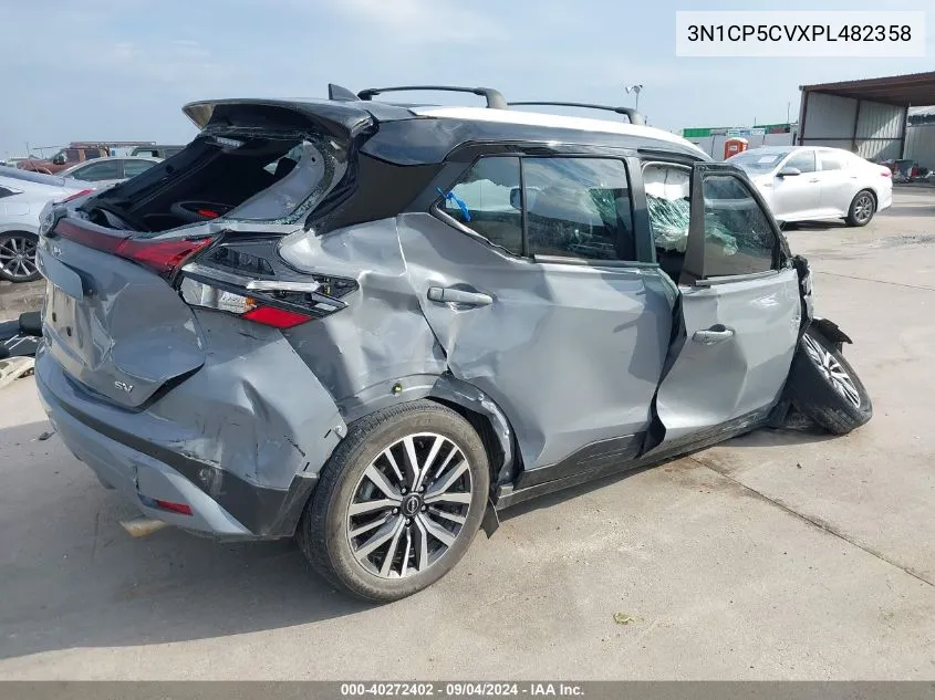 2023 Nissan Kicks Sv Xtronic Cvt VIN: 3N1CP5CVXPL482358 Lot: 40272402