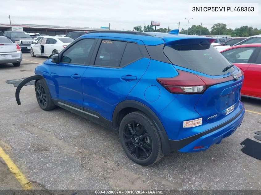 2023 Nissan Kicks Sr VIN: 3N1CP5DV1PL468363 Lot: 40286074