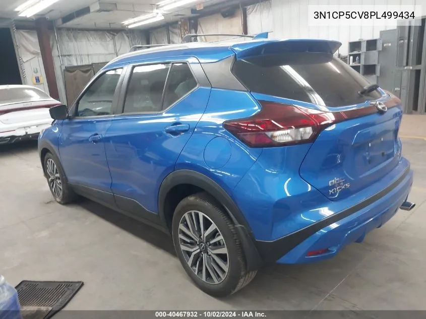 2023 Nissan Kicks Sv Xtronic Cvt VIN: 3N1CP5CV8PL499434 Lot: 40467932