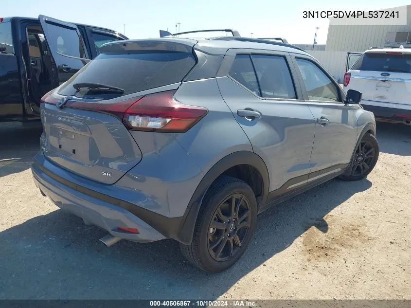 2023 Nissan Kicks Sr Xtronic Cvt VIN: 3N1CP5DV4PL537241 Lot: 40506867