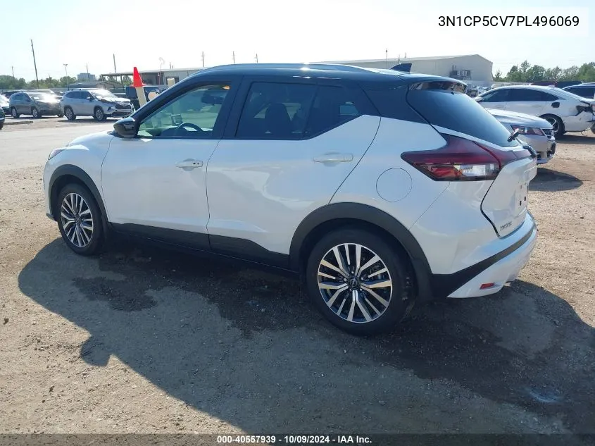 2023 Nissan Kicks Sv Xtronic Cvt VIN: 3N1CP5CV7PL496069 Lot: 40557939