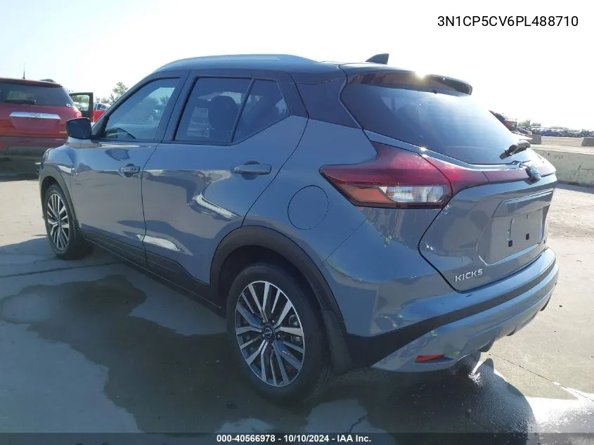 2023 Nissan Kicks Sv Xtronic Cvt VIN: 3N1CP5CV6PL488710 Lot: 40566978