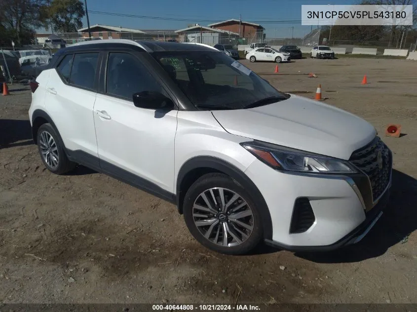 2023 Nissan Kicks Sv Xtronic Cvt VIN: 3N1CP5CV5PL543180 Lot: 40644808