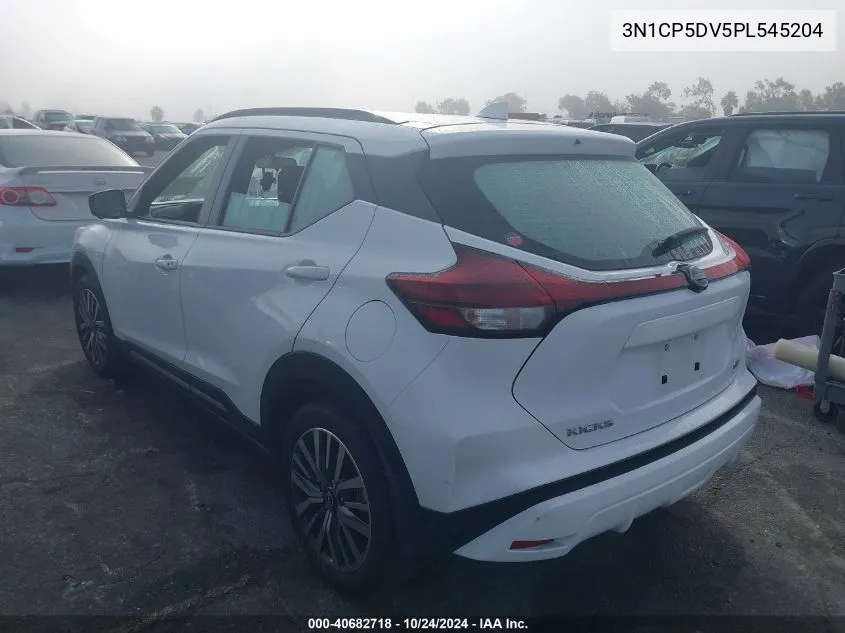 2023 Nissan Kicks Sr Xtronic Cvt VIN: 3N1CP5DV5PL545204 Lot: 40682718