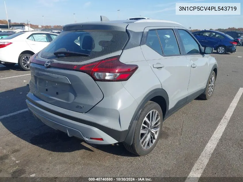 2023 Nissan Kicks Sv Xtronic Cvt VIN: 3N1CP5CV4PL543719 Lot: 40740580