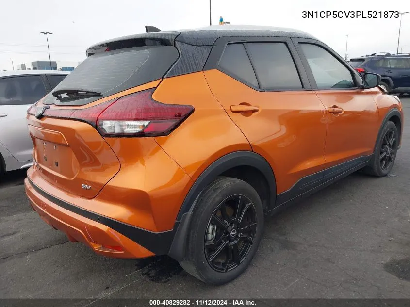 2023 Nissan Kicks Sv Xtronic Cvt VIN: 3N1CP5CV3PL521873 Lot: 40829282