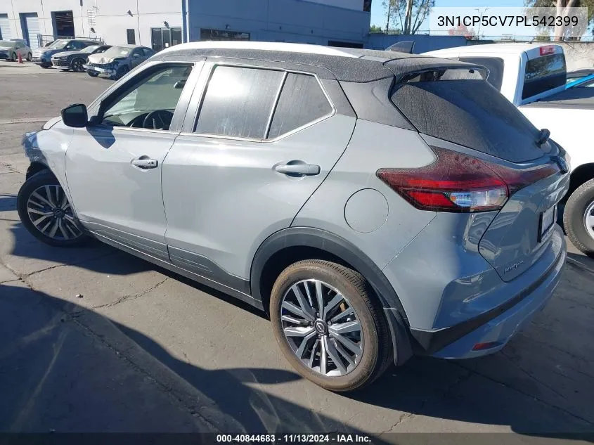 3N1CP5CV7PL542399 2023 Nissan Kicks Sv Xtronic Cvt