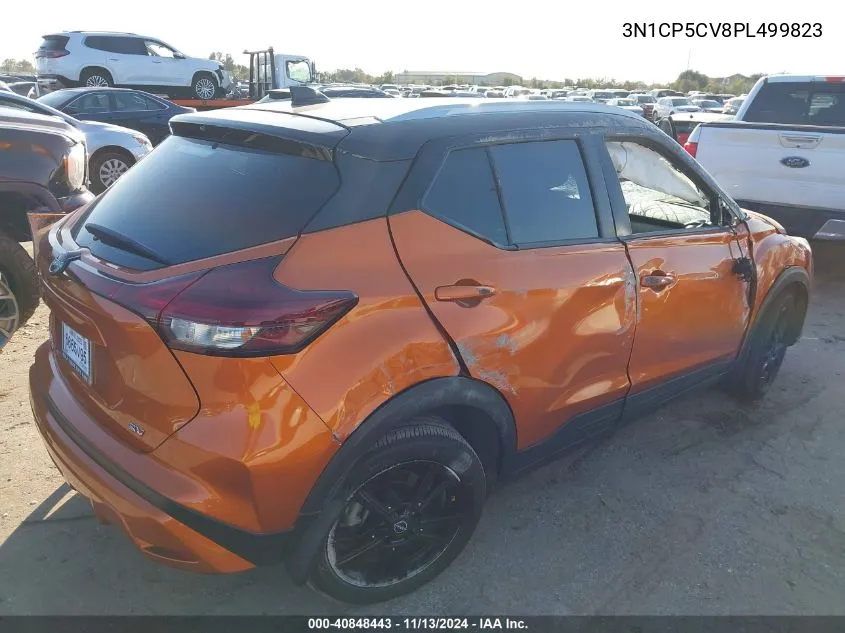 2023 Nissan Kicks Sv Xtronic Cvt VIN: 3N1CP5CV8PL499823 Lot: 40848443