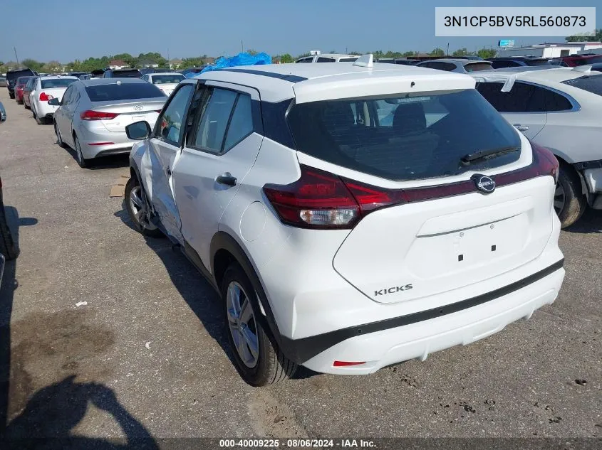 2024 Nissan Kicks S Xtronic Cvt VIN: 3N1CP5BV5RL560873 Lot: 40009225