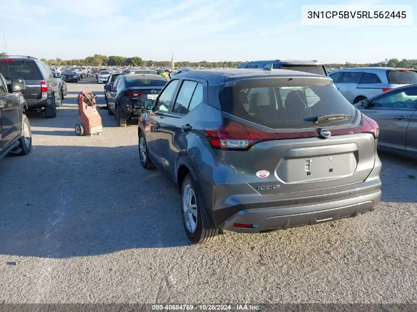 2024 Nissan Kicks S Xtronic Cvt VIN: 3N1CP5BV5RL562445 Lot: 40684769