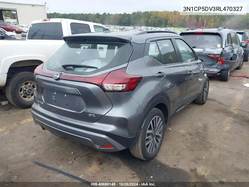 2024 Nissan Kicks Sr Xtronic Cvt VIN: 3N1CP5DV3RL470327 Lot: 40690148