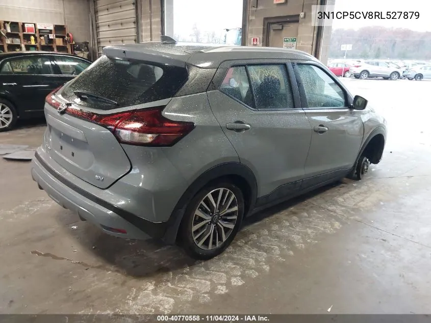 2024 Nissan Kicks Sv Xtronic Cvt VIN: 3N1CP5CV8RL527879 Lot: 40770558