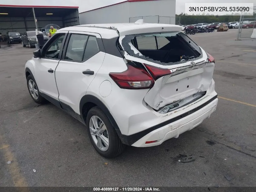 2024 Nissan Kicks S Xtronic Cvt VIN: 3N1CP5BV2RL535090 Lot: 40899127