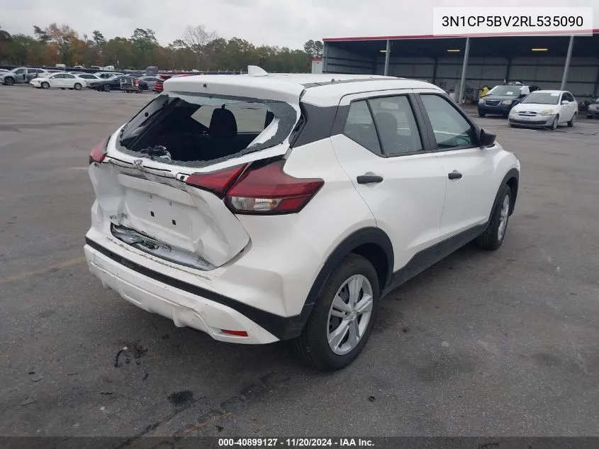 2024 Nissan Kicks S Xtronic Cvt VIN: 3N1CP5BV2RL535090 Lot: 40899127