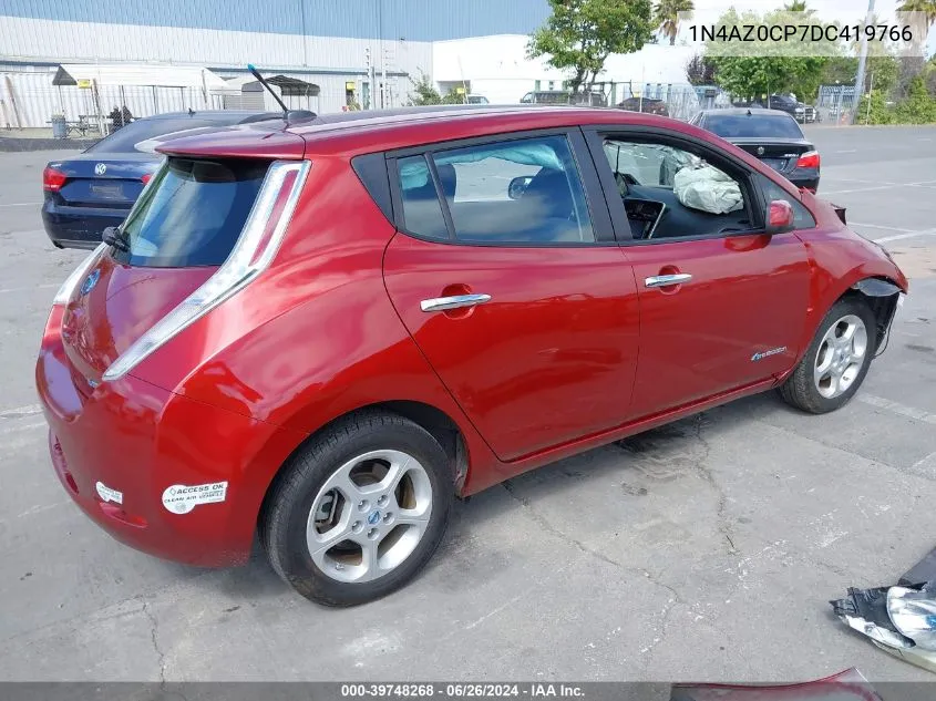 1N4AZ0CP7DC419766 2013 Nissan Leaf Sv