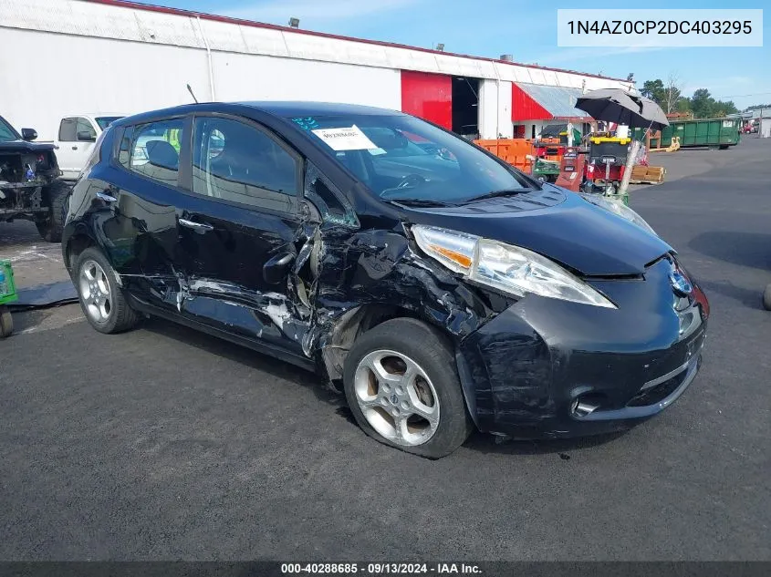 1N4AZ0CP2DC403295 2013 Nissan Leaf Sv