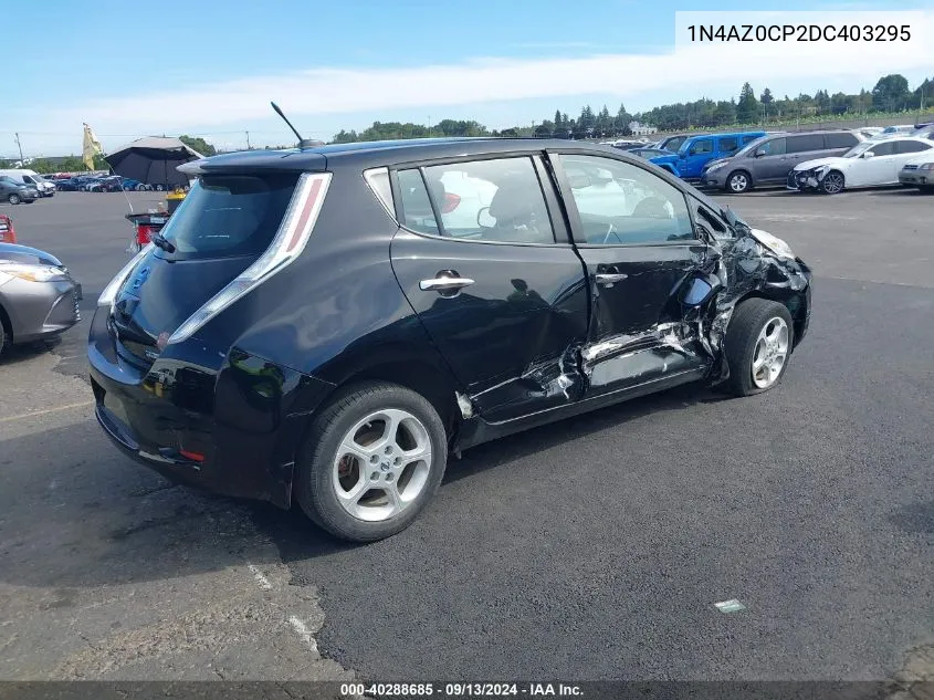 1N4AZ0CP2DC403295 2013 Nissan Leaf Sv