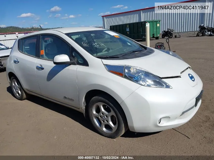 1N4AZ0CP4DC411947 2013 Nissan Leaf Sv