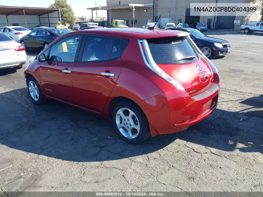 2013 Nissan Leaf Sv VIN: 1N4AZ0CP8DC404399 Lot: 40583012