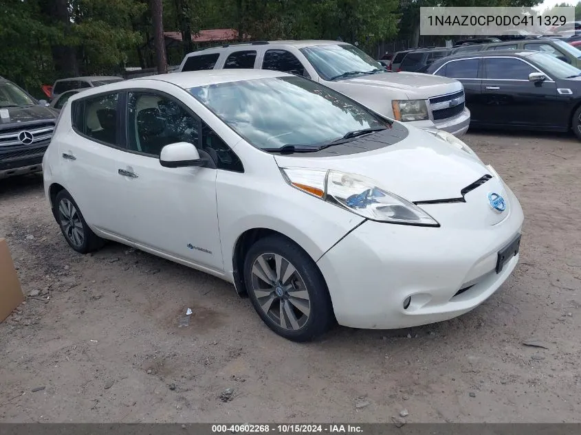 2013 Nissan Leaf Sl VIN: 1N4AZ0CP0DC411329 Lot: 40602268