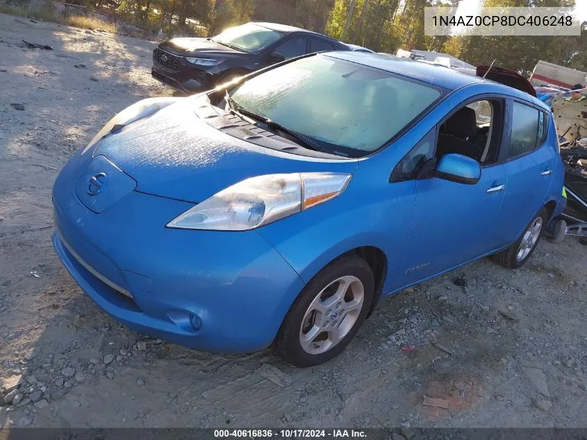 2013 Nissan Leaf Sv VIN: 1N4AZ0CP8DC406248 Lot: 40616836