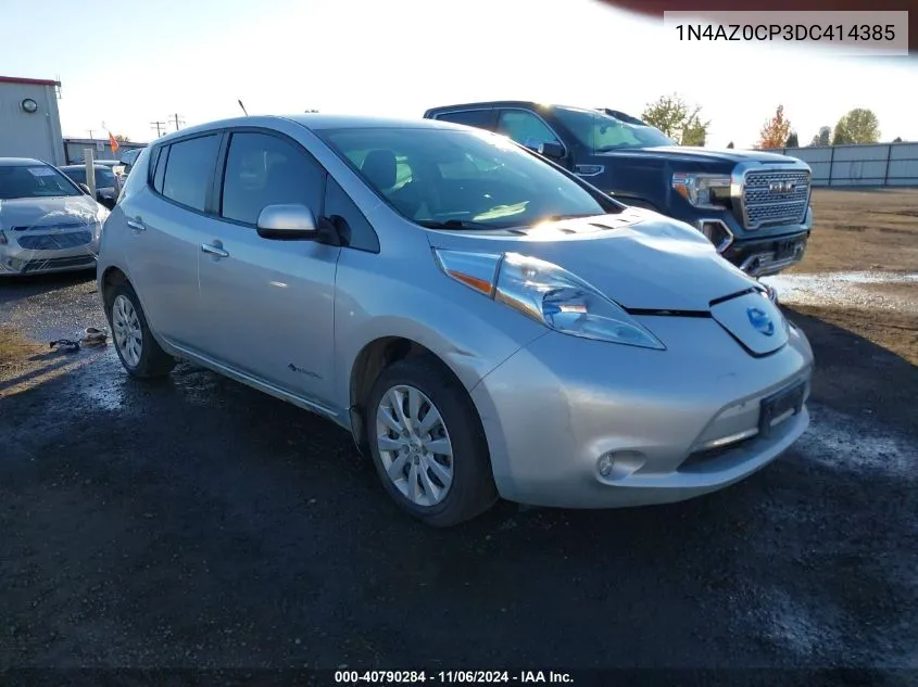 2013 Nissan Leaf S VIN: 1N4AZ0CP3DC414385 Lot: 40790284