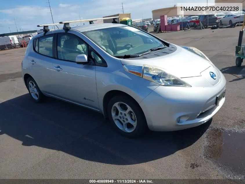 2013 Nissan Leaf Sv VIN: 1N4AZ0CP7DC402238 Lot: 40859949